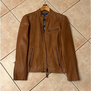 Beautiful Polo leather jacket by Ralph Lauren 
Kept in the garment bag